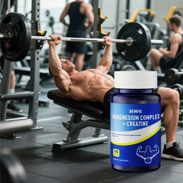 š„FREE SHIPPINGš„Semal Magnesium Complex Creatine Capsules -45 Servings