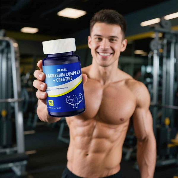 š„FREE SHIPPINGš„Semal Magnesium Complex Creatine Capsules -45 Servings