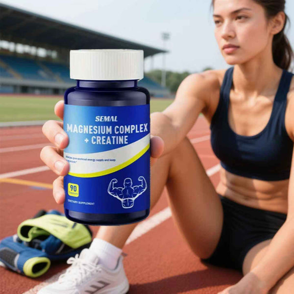 š„FREE SHIPPINGš„Semal Magnesium Complex Creatine Capsules -45 Servings