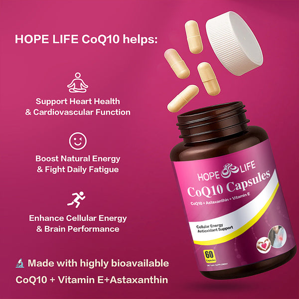 CoQ10 Coenzyme Q10 comprehensive antioxidant network