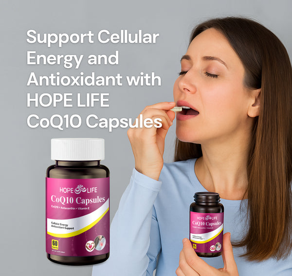 CoQ10 Coenzyme Q10 comprehensive antioxidant network