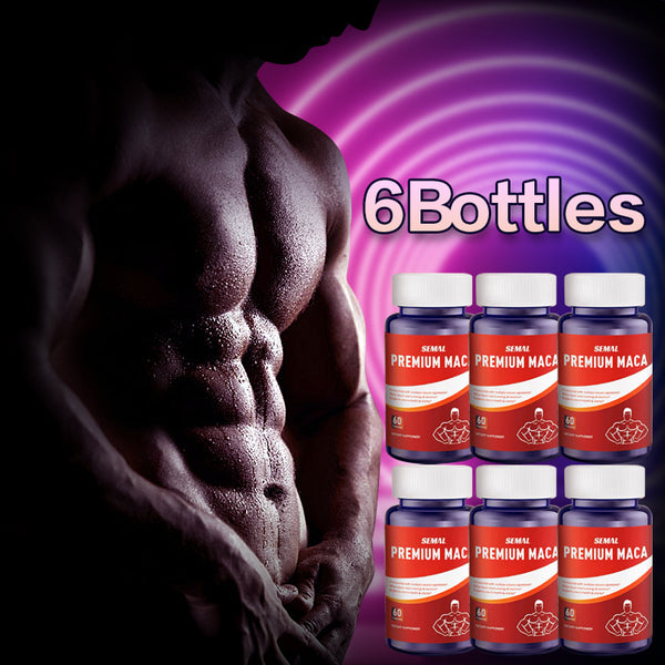 Semal Premium Maca Blend Capsules for Men (60 Servings)