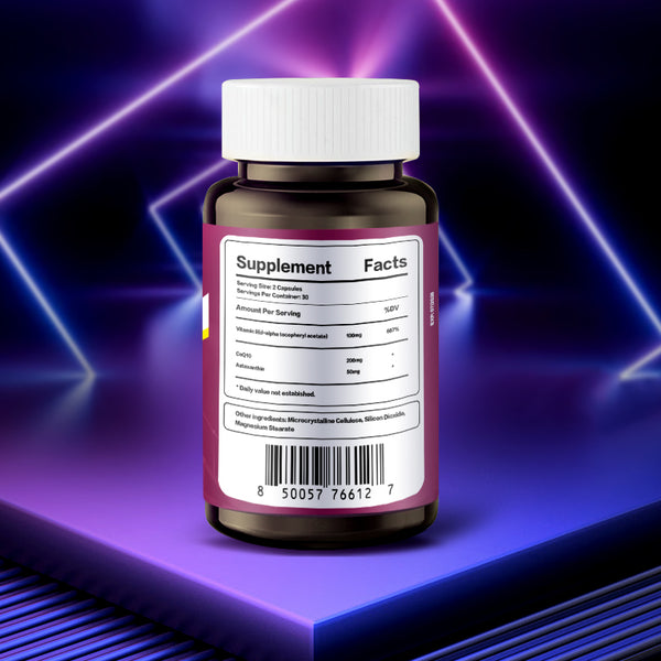 CoQ10 Coenzyme Q10 comprehensive antioxidant network