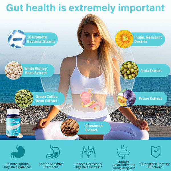 Semal Gut Sweeper Intestinal Probiotics for Men and Women (60 Capsules)