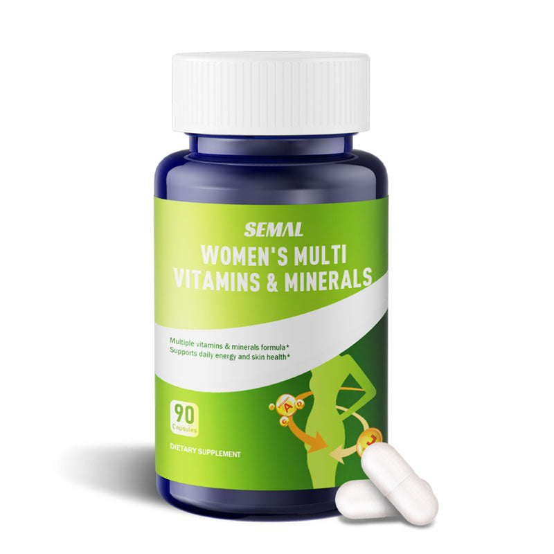 Semal Daily Multivitamin & Multimineral Supplement for Women (90 Capsules)
