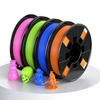 PLA Filament Bundle – Bright Green, Orange, Sapphire Blue & Pink（800g）