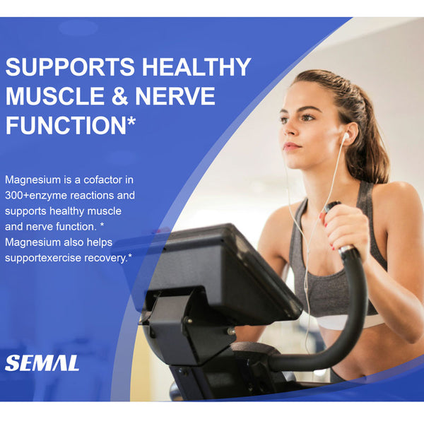 Semal Magnesium Complex Creatine Capsules -45 Servings