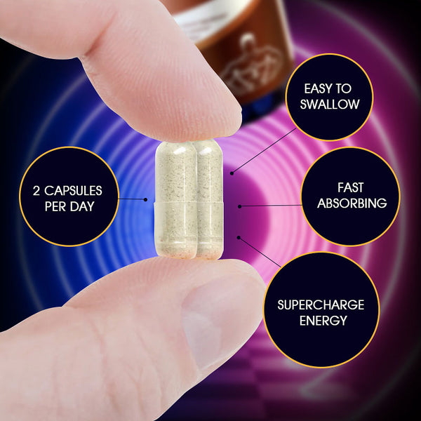 Semal Premium Maca Blend Capsules for Men (60 Servings)