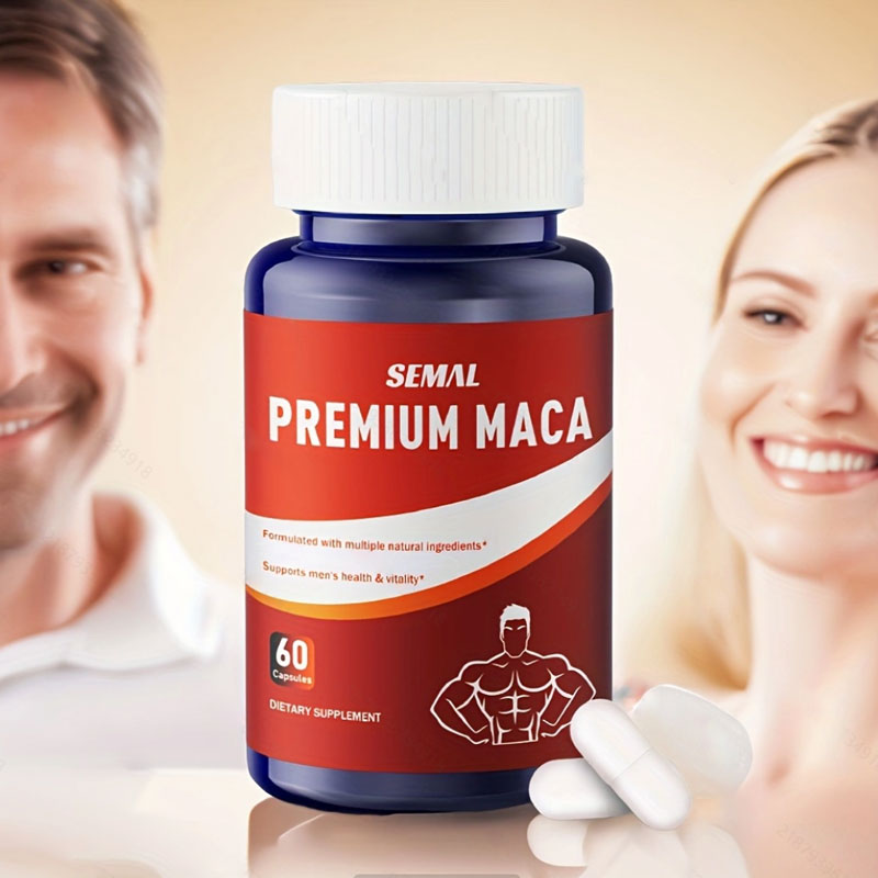 Semal Premium Maca Blend Capsules for Men (60 Capsules)