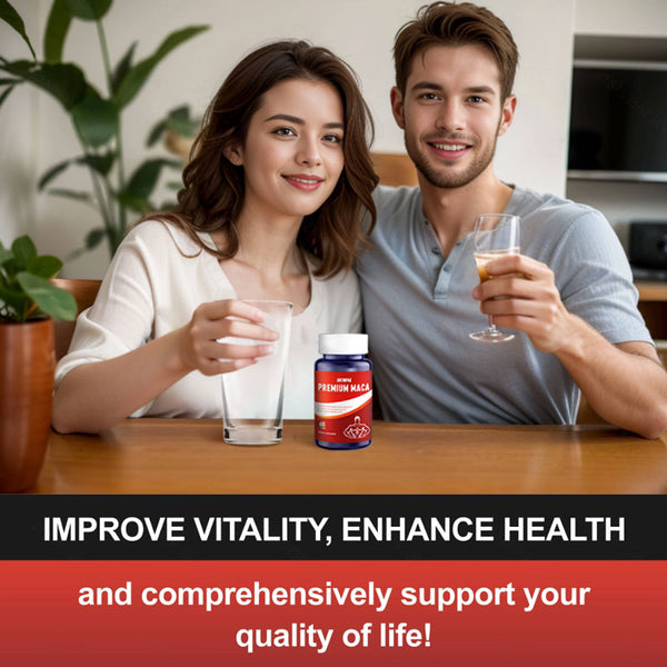 Semal Premium Maca Blend Capsules for Men (60 Capsules)