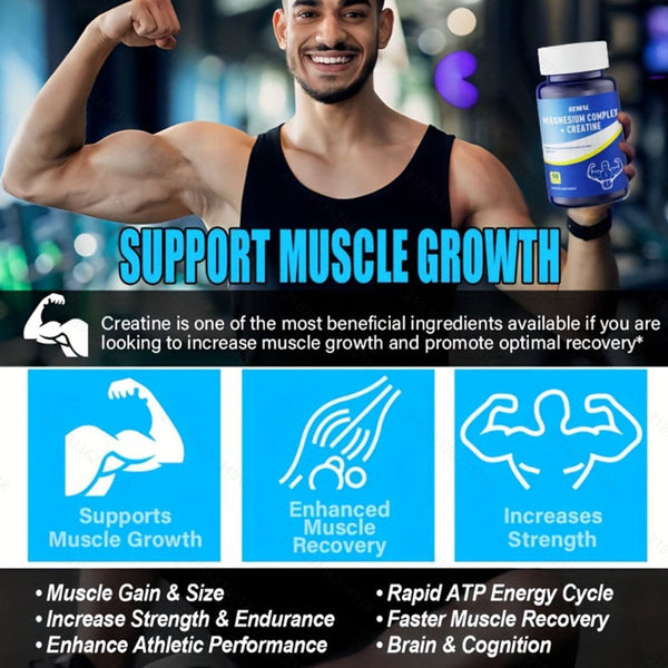 Semal Magnesium Complex Creatine Capsules -45 Servings